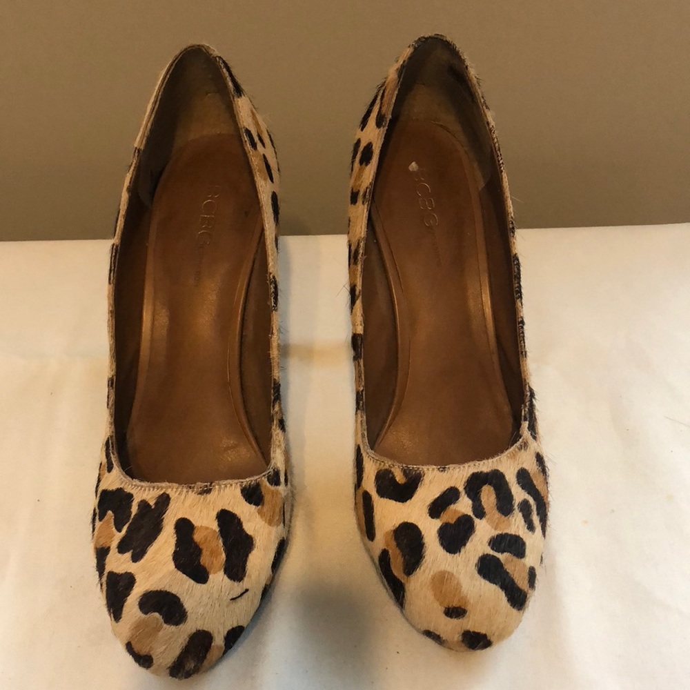 BCBG Leopard Print Stiletto